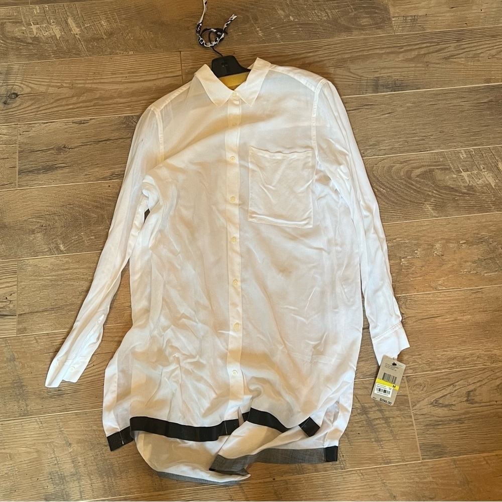 NWT Dkny Women’s White Buttondown Size Medium